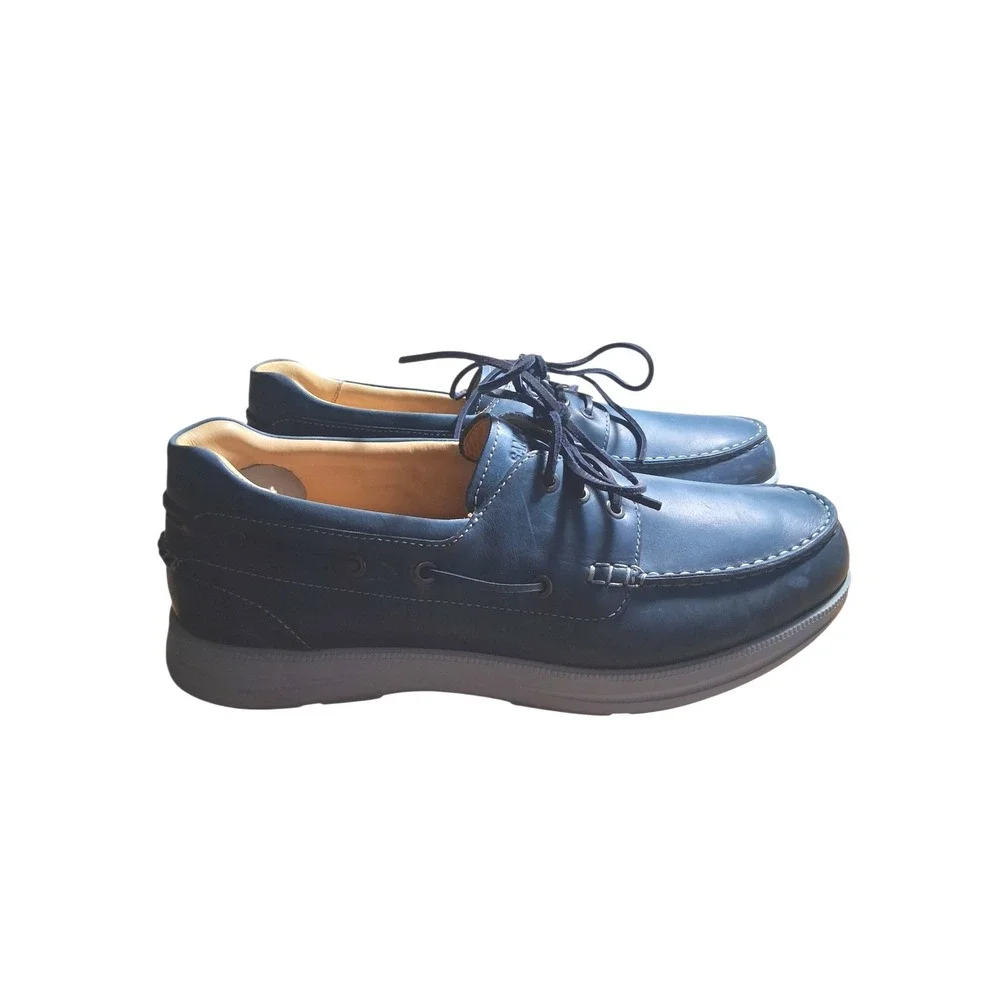 Samuel Hubbard Mens 13 New Endeavor Classic Preppy Coastal‎ Nautical Boat Shoes